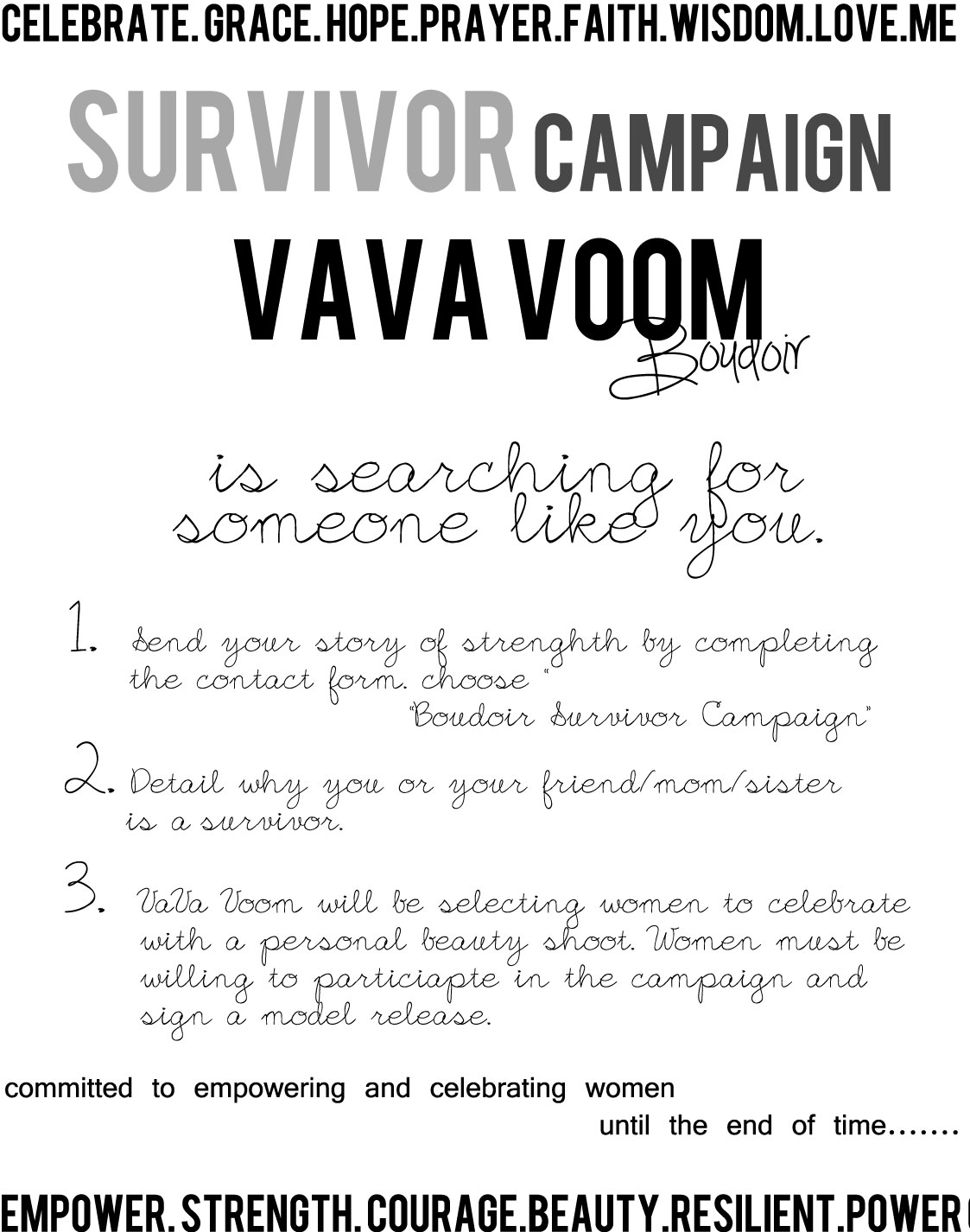 Survivor Story Campaign | Boudoir Photographer